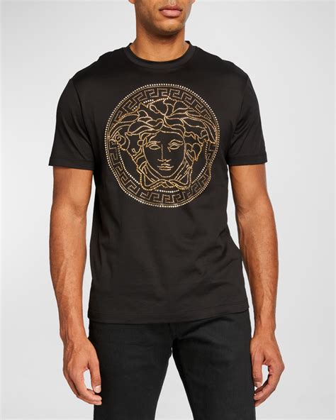 versace medusa kopf tshirt|men's versace t shirt sale.